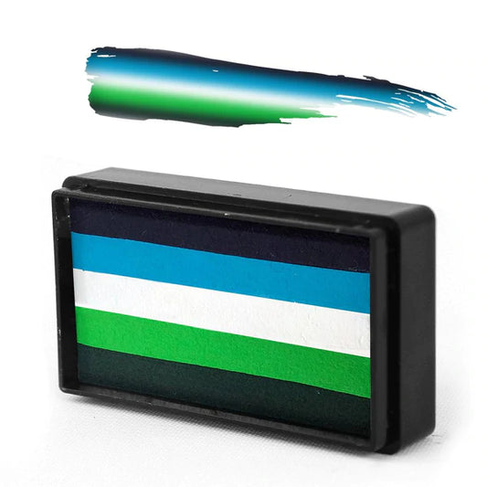 Silly Farm Arty Brush Cake - "Peekablue" Gillian Child Emerald Collection