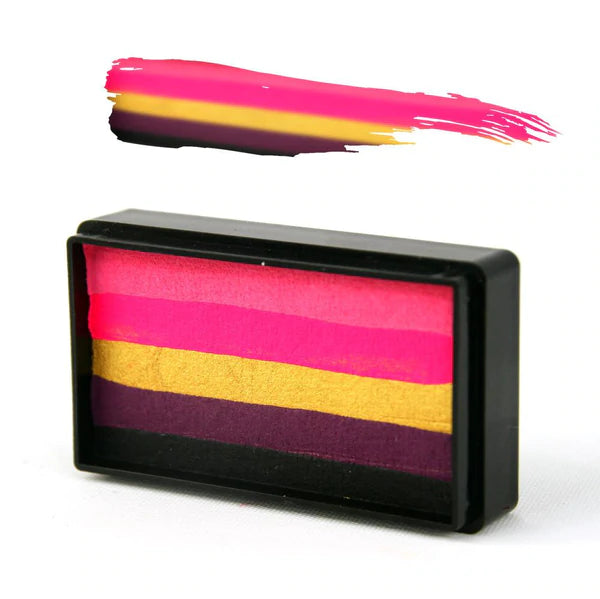 Silly Farm Arty Brush Cake - Pink Silhouette