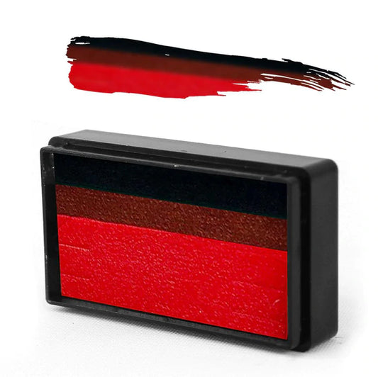 Silly Farm Arty Brush Cake - Susy Amaro's Easy Stroke Collection "Pirate Red"