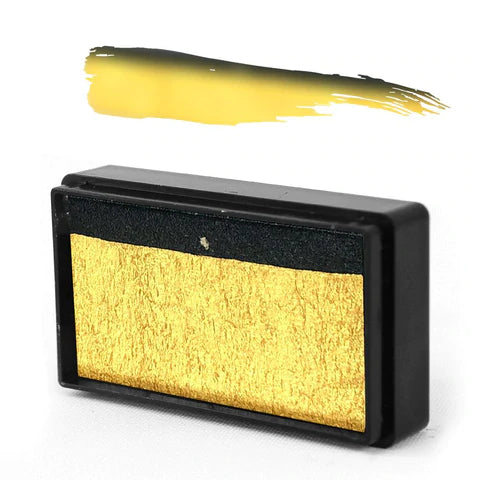 Silly Farm Arty Brush Cake - Susy Amaro's EZ Shimmer Collection "Gold Rush"