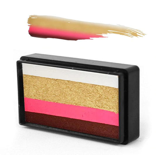 Silly Farm Arty Brush Cake - Susy Amaro's Golden Collection "Golden Majestic Pink"